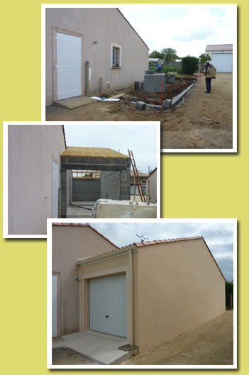 création d'un garage