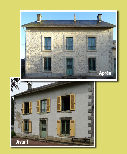 enduit de façade