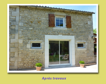 agrandissement d'ouverture