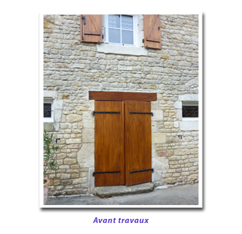 agrandissement d'ouverture